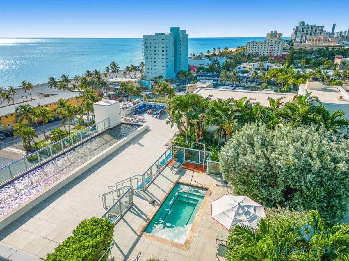 Hollywood Beach - Front Bay View - Amazing Pool Exterior foto